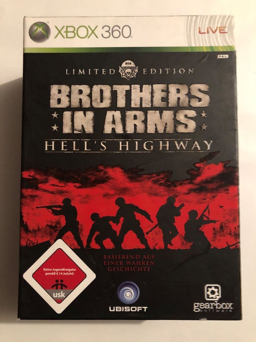 Jeux: Brothers in Arms Hells Highway LE Xbox – D'occasion à Kestenholz par Mad18