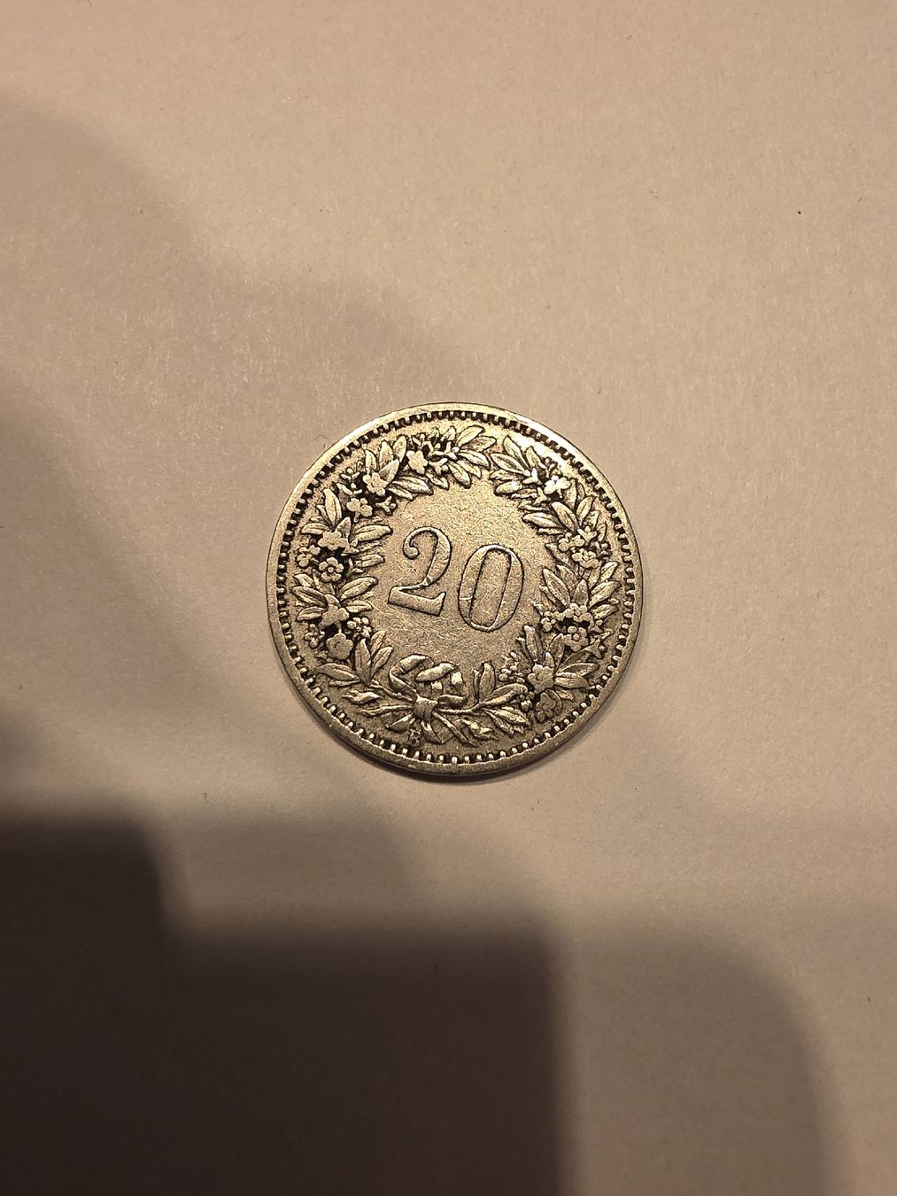 Tutti le monete: piece 20cts 1901 – Usato da Fribourg venduto da yan_z5fr 1
