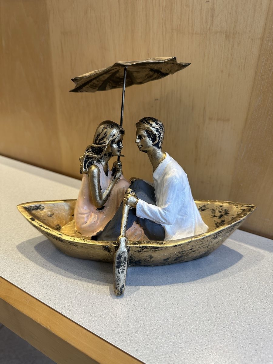 Tutte le decorazioni: Liebespaar Figur Boot Romantik Deko Geschenk – Nuovo e nell'imballaggio originale da Burgdorf venduto da LittleNora