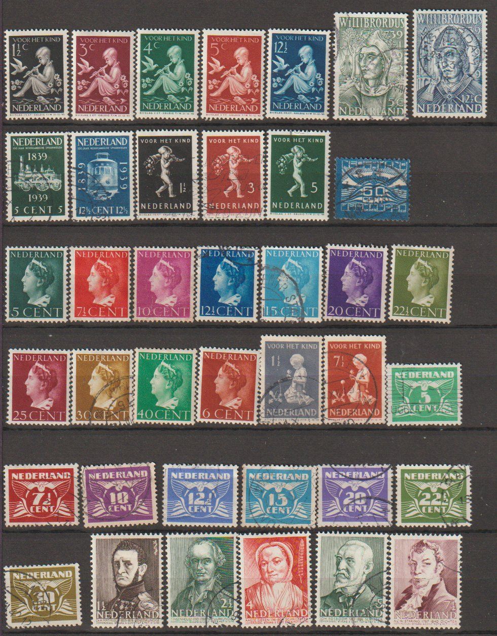 Alle Briefmarken: Pays-Bas – Gebraucht aus Crans-Montana von kira56 1