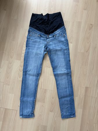 H&M Mama Jeans, Umstandshose, Gr. 40
