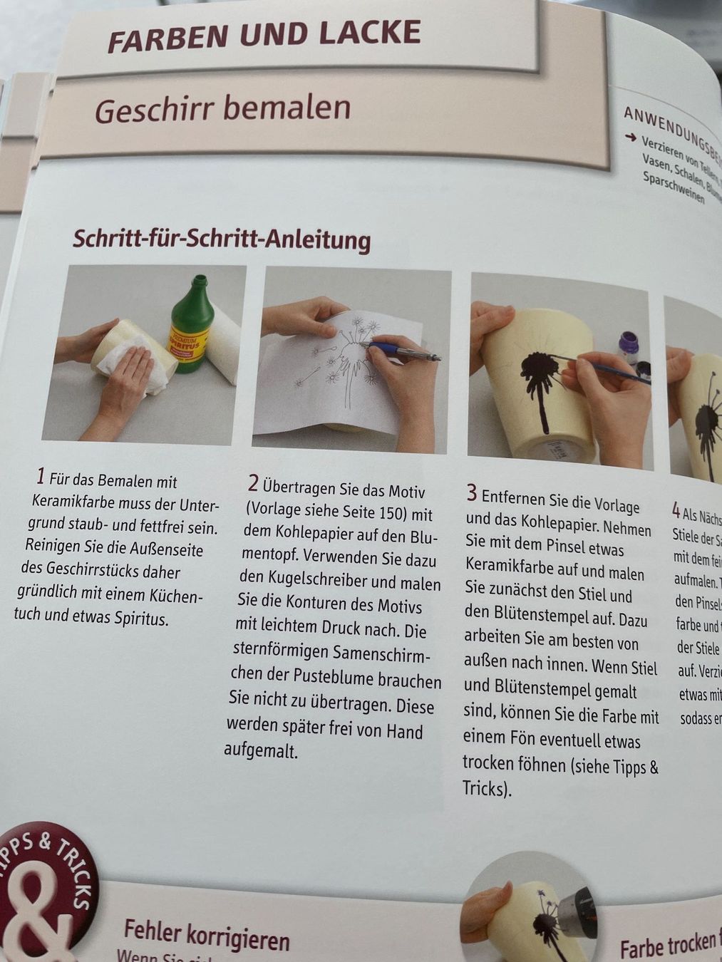 Libri: Dickes Buch Basteln 50 Techniken Bild + Anleitung – Nuovo (secondo la descrizione) da Zürich venduto da Pamuk04 8