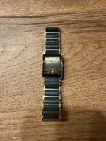 Rado Damenuhr DiaStar Gold Schwarz