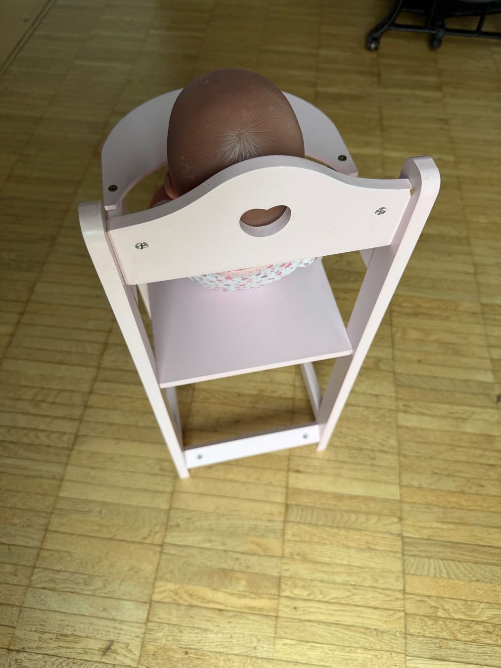 Puppen: Puppenhochstuhl mit Puppe – Gebraucht aus Dällikon von dahi1 2