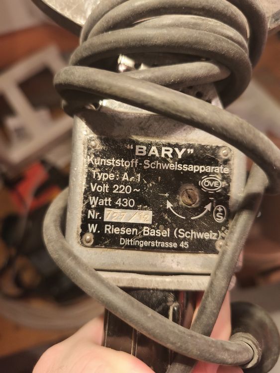 Bary Schweissspiegel (Gebraucht) in Susten für CHF 50 – mit Lieferung ...