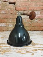 KE1364 Emaille Wandlampe Aussenlampe Hoflampe Garagebeleucht