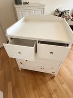 FREE: White changing table with drawers and shelves