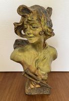 Salambô Frauen Büste (Franz Iffland) Jugendstil Skulptur 🔝