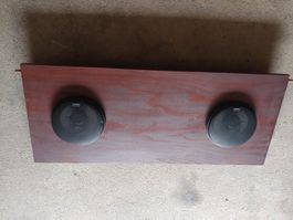 Hutablage/Heckablage Lancia Delta mit Kenwood Lautsprechern