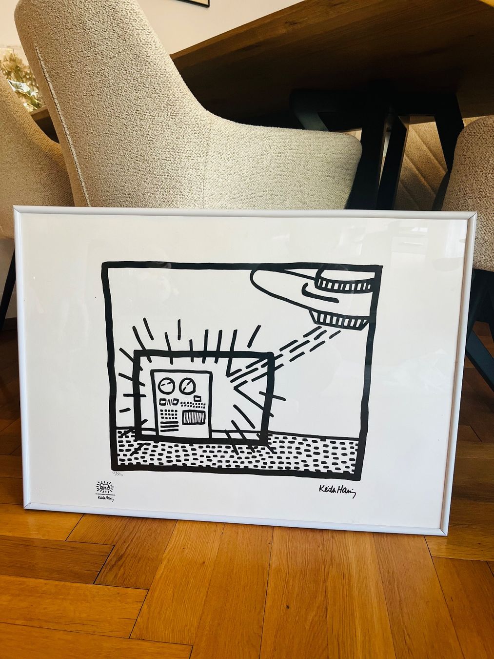 Grafica & Litografie: Keith Haring ufo – Usato da Montreux venduto da LeVintage33 1