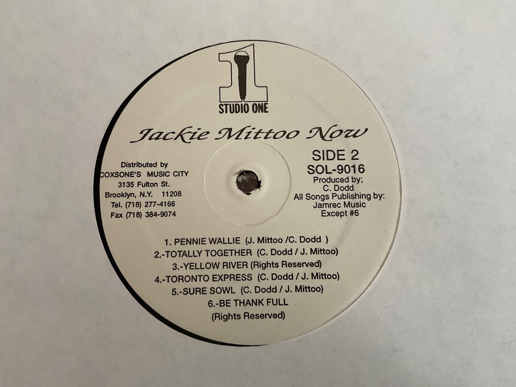 Dischi in vinile: Jackie Mittoo Now LP – Usato da Delémont venduto da vinylfreak01 3