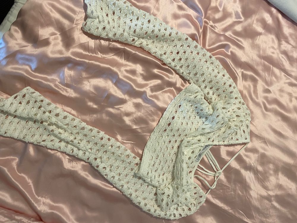 PAIKKA Handmade Hundepullover Strick Weiß - Weicher Wollpulli Für Hunde