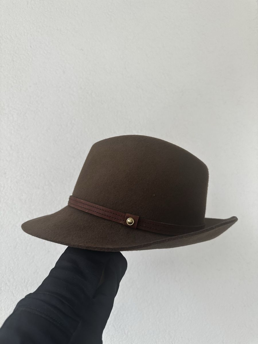 Copricapi, berretti & cappellini: Stylish Brown Wool Hat by Rag & Bone, Size M – Usato da Zürich venduto da kas_g26m 1