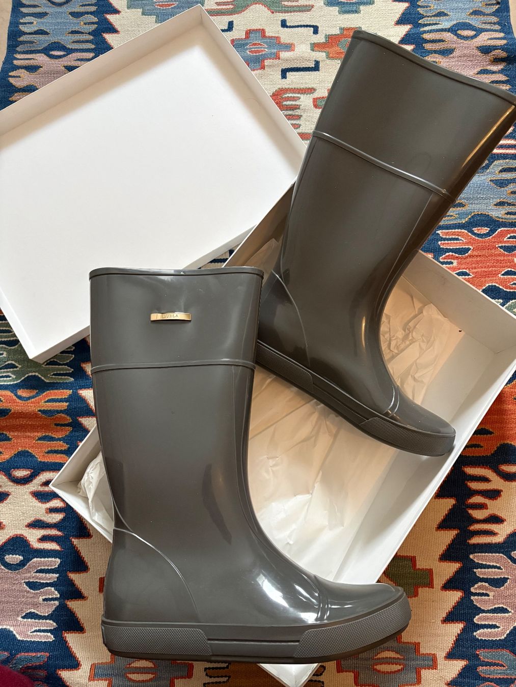 Furla Scarpe da donna: Regenstiefel Furla – Nuovo e nell'imballaggio originale da Zürich venduto da bbbggg