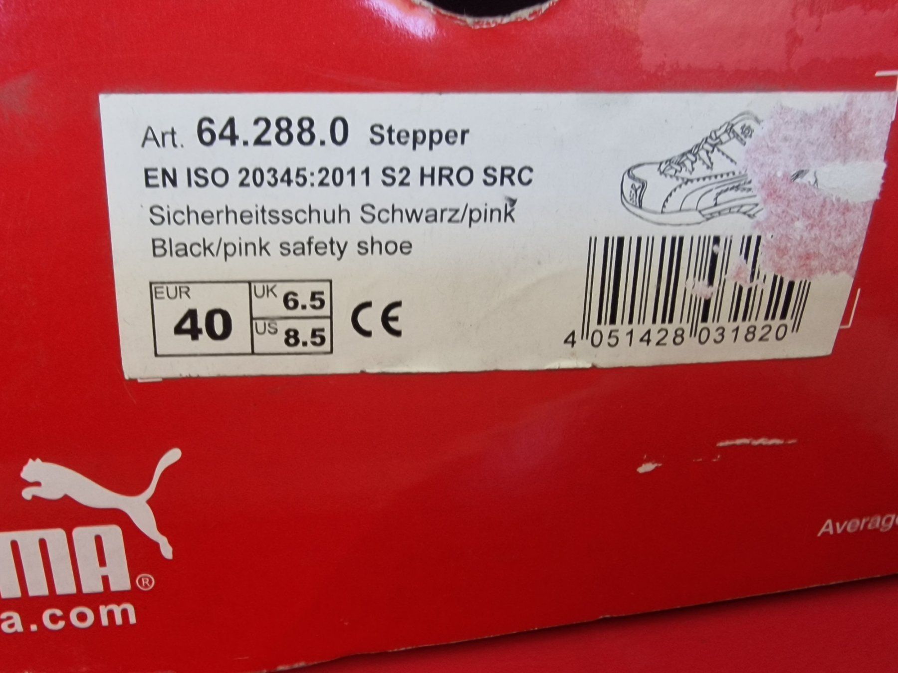 Puma Damenschuhe: Puma Arbeitsschuh Gr. 40 S2 – Neu (gemäss Beschreibung) aus Uerkheim von Kaufoption 6