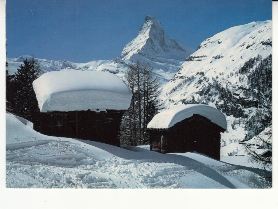 Ansichtskarten: Zermatt 1981 – Gebraucht aus Bürglen TG von StampGraf