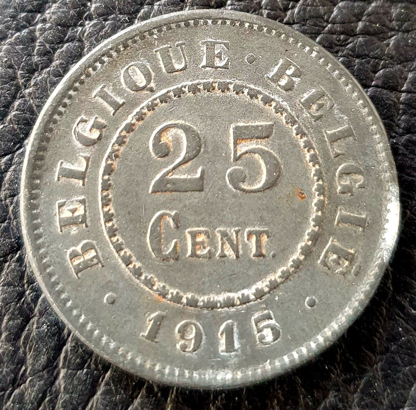 Tutti le monete: Belgien 25 Cent 1915 – Usato da Egerkingen venduto da Acc1 1
