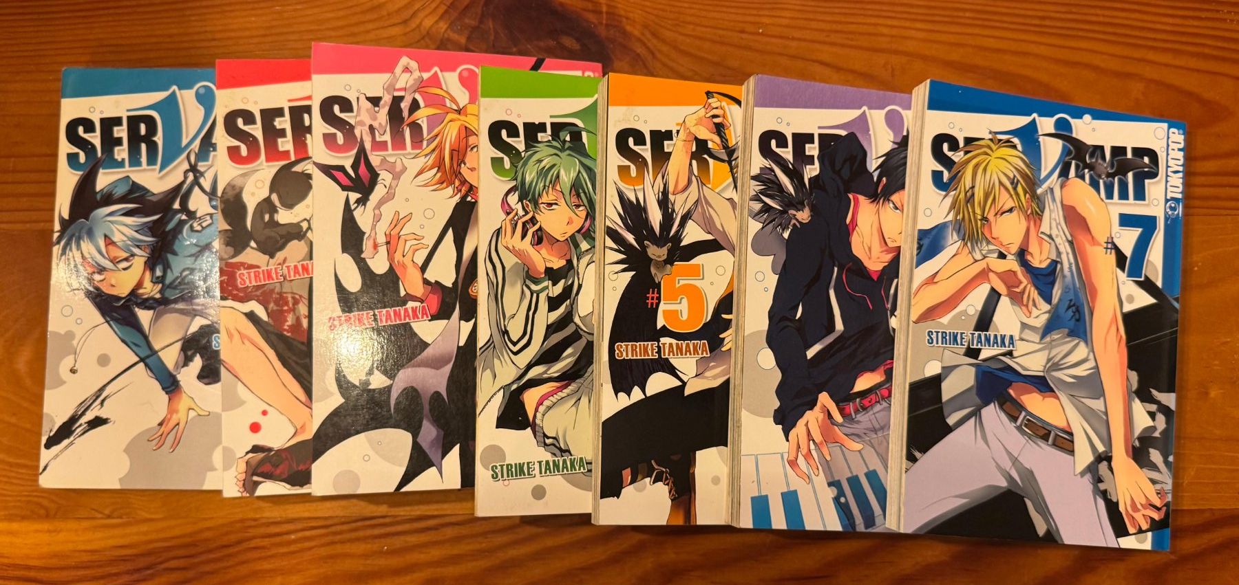 Fumetti: Manga Serve Vamp 1-7 – Usato da Stetten venduto da LouieR. 1