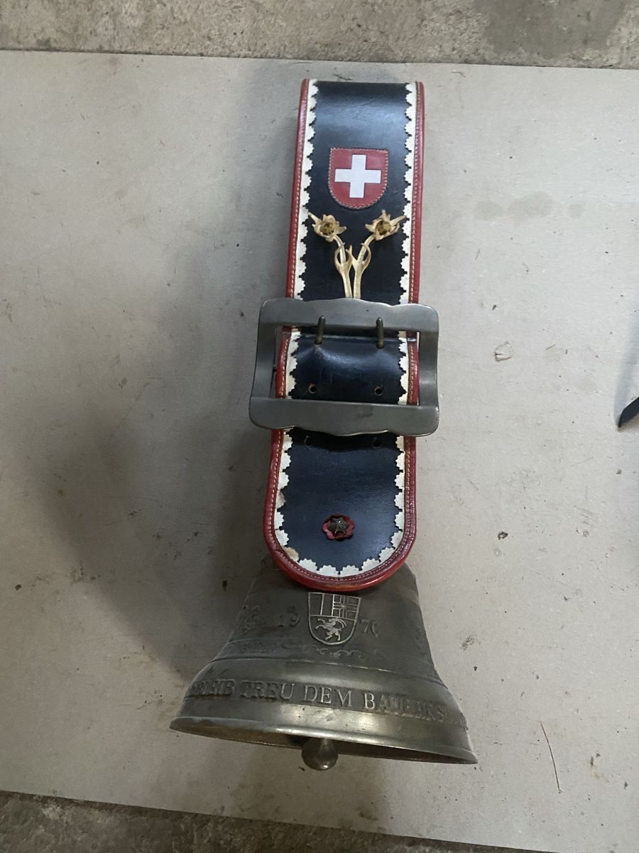 Campanacci mucche: Schöne Schelle Glocke – Usato da Menzingen venduto da Edelmuni7