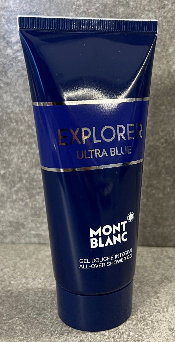 Docce: Explorer Ultra Blue Shower Montblanc ... – Nuovo e nell'imballaggio originale da Chur venduto da Papageibarsch77