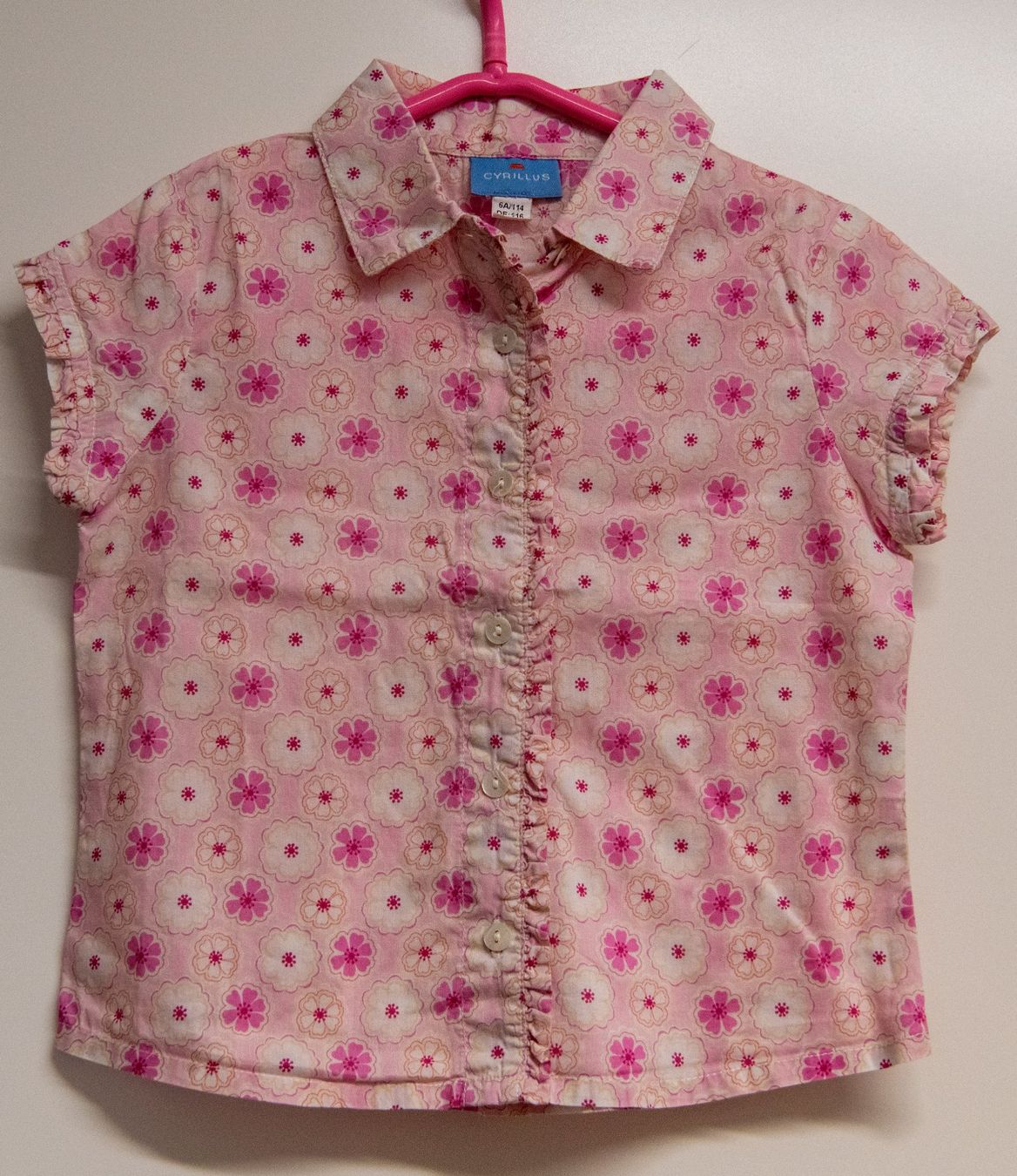 Cyrillus Camicette, T-shirt & Top: Bluse von Cyrillus, Gr. 6A (116) – Usato da Meilen venduto da luca70