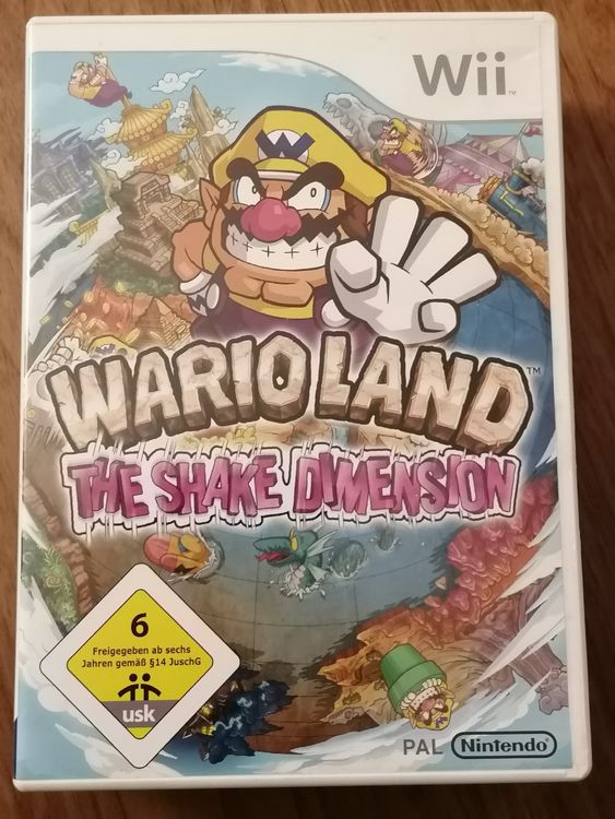 Jeu Wii Wario Land: The Shake Dimension - Version PAL Complète Avec Manuel - Bon état