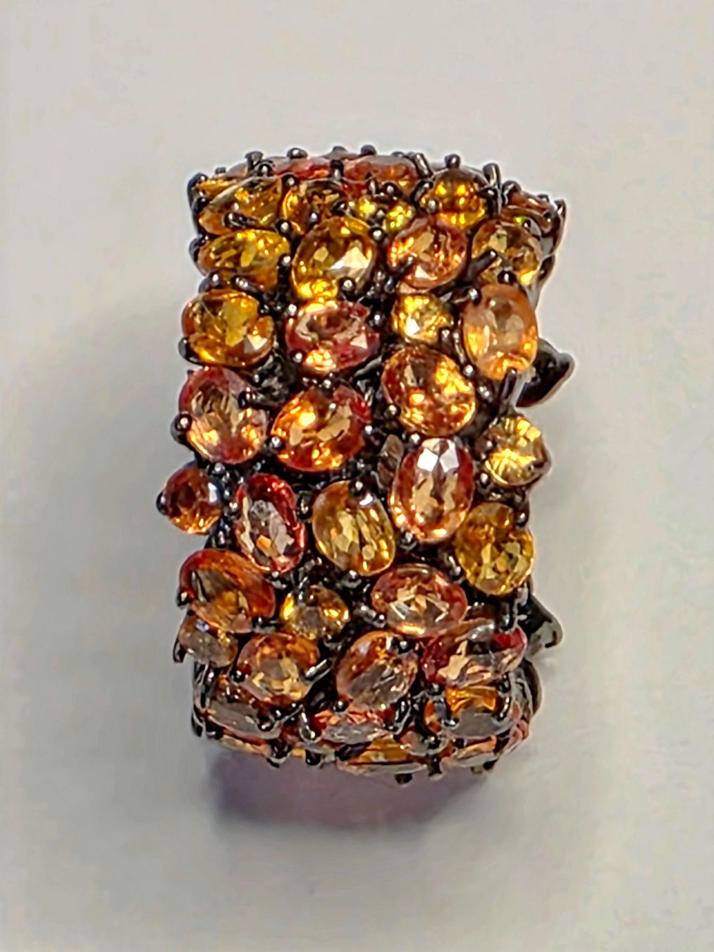 Bagues: Gelb Safir Fingerring – Neuf (Voir description) à Zürich par benedikt12