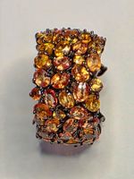Gelb Safir Fingerring