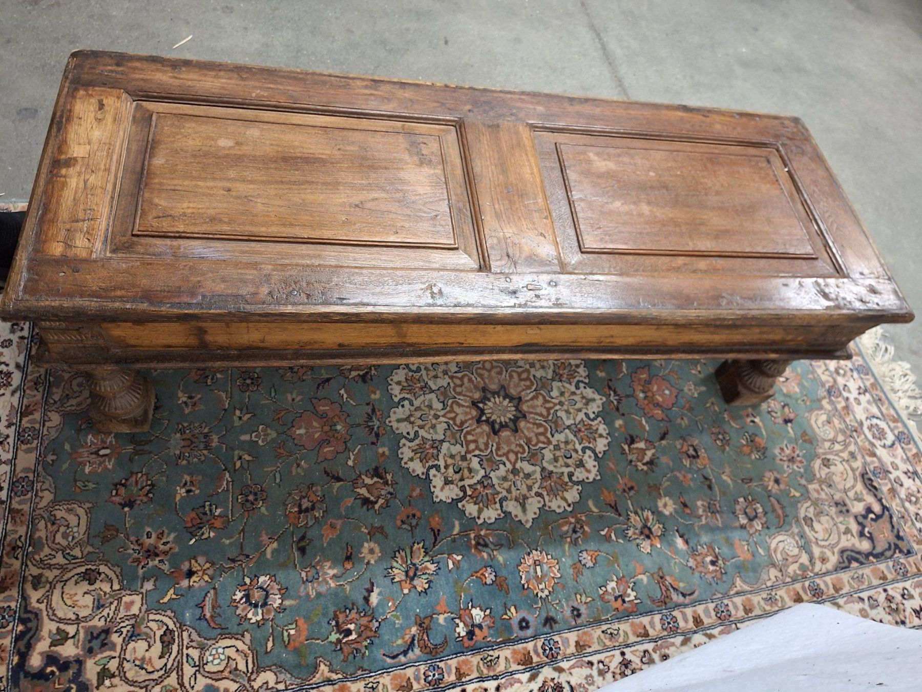 Tavoli: Rustikaler Couchtisch Eiche Landhausstil um 1900 – Usato da Zürich venduto da raro-quasi-2026 9