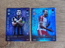 Topps Match Attax Karte Lautaro Martinez Harry Kane
