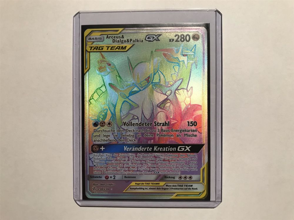 Arceus Dialga Palkia Gx Rainbow Kaufen Auf Ricardo