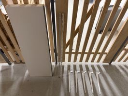 3 ikea wandboard - regal weiss // white shelves