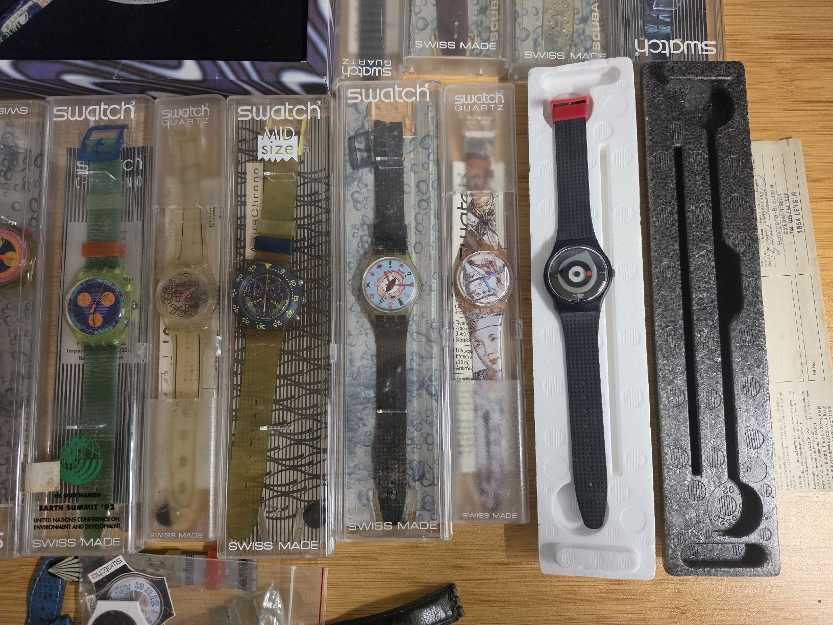 Swatch Uhren: lot de swatch !!!Rare!!! – Gebraucht aus Val-d'Illiez von AntiqueG 5