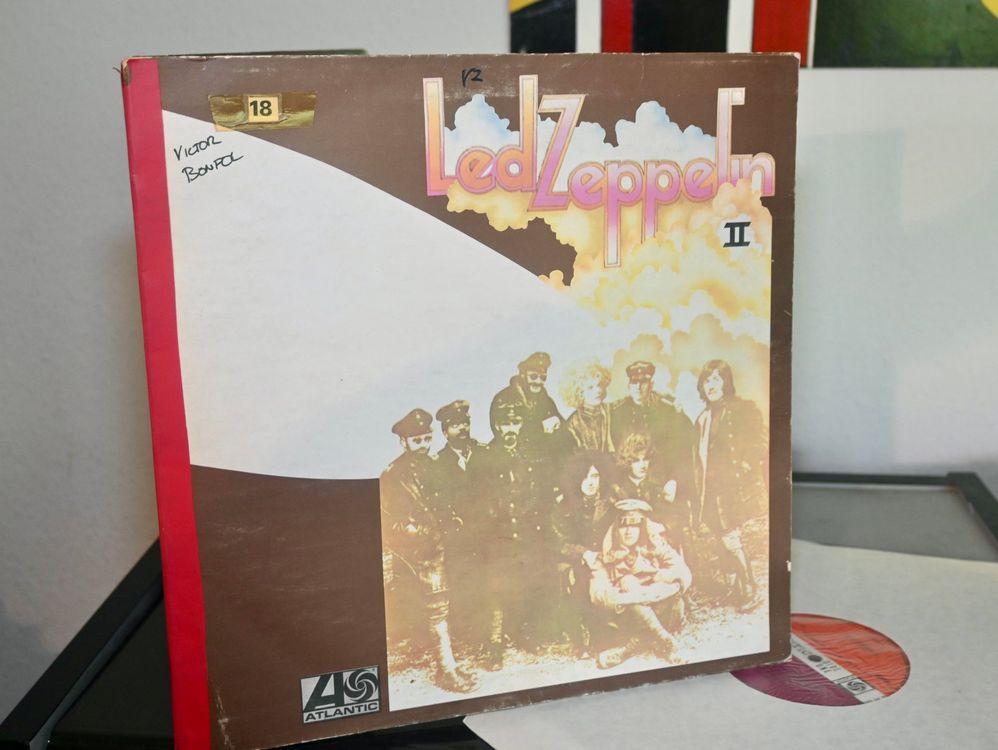 Led Zeppelin – Led Zeppelin II UK 1969! red / maroon labels (Gebraucht ...