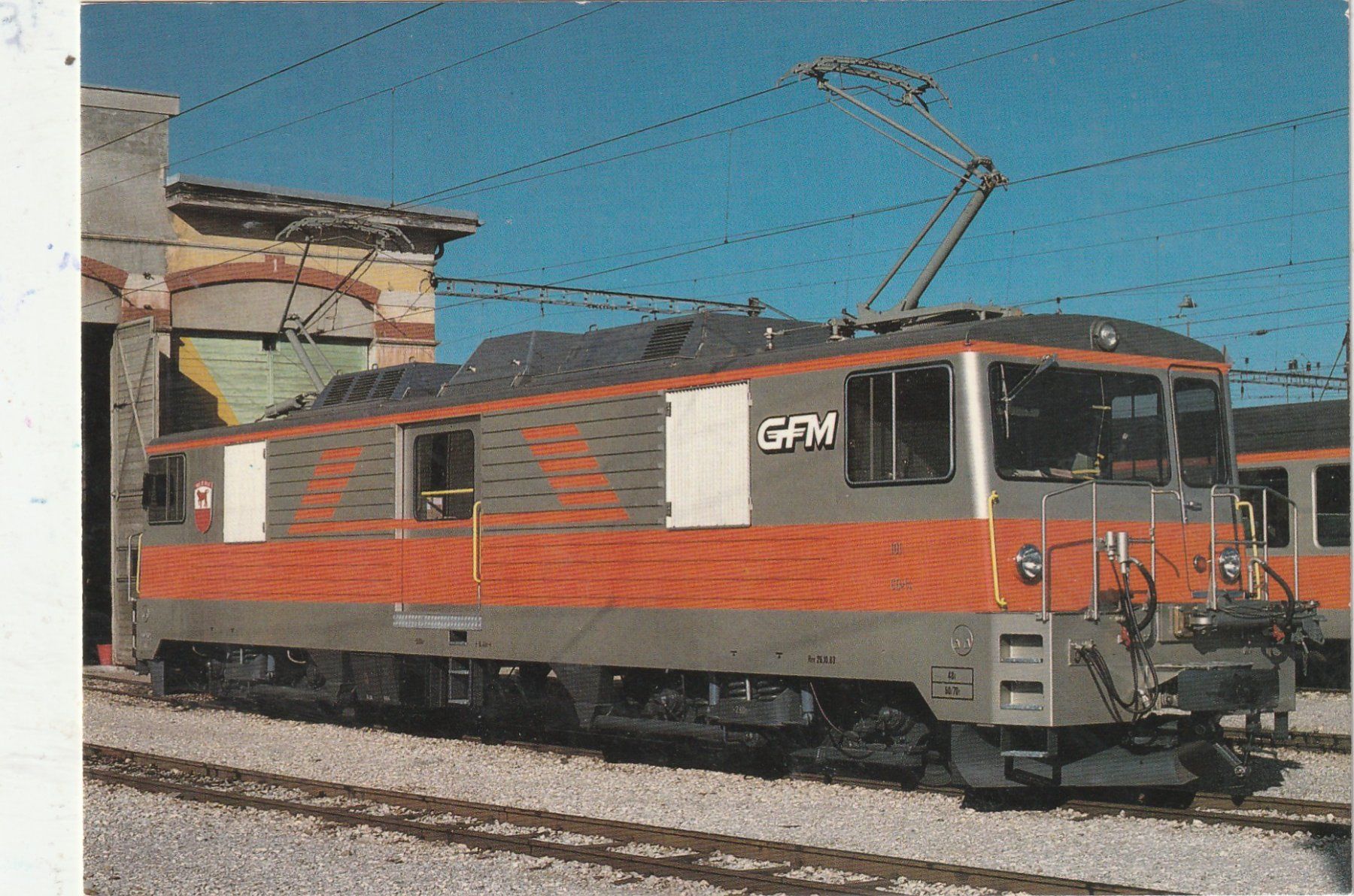 Cartoline postali: Freiburger Bahnen – Usato da Lumbrein venduto da made02
