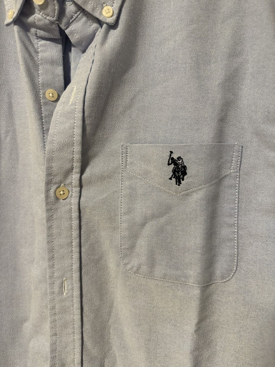 US Polo Magliette Polo: Hemd kurzarm U.S. Polo Assn. Hellblau Groesse L – Usato da Reinach BL venduto da Alles_muss_weg00 3