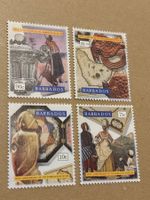 4 Barbados Briefmarken Museum Jubiläum 1988 postfrisch