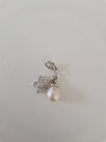 Thomas Sabo Charm-Anhänger mit Blume & Perle, Silber, neuwer