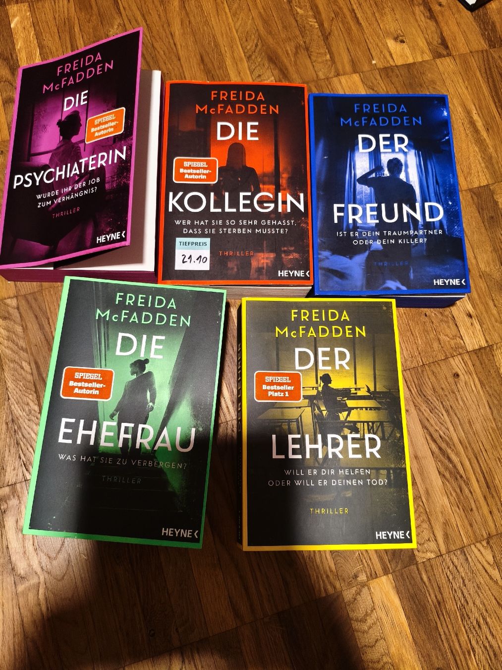 Libri: Freida McFadden Thriller Serie – Usato da Hermiswil venduto da Volvorine