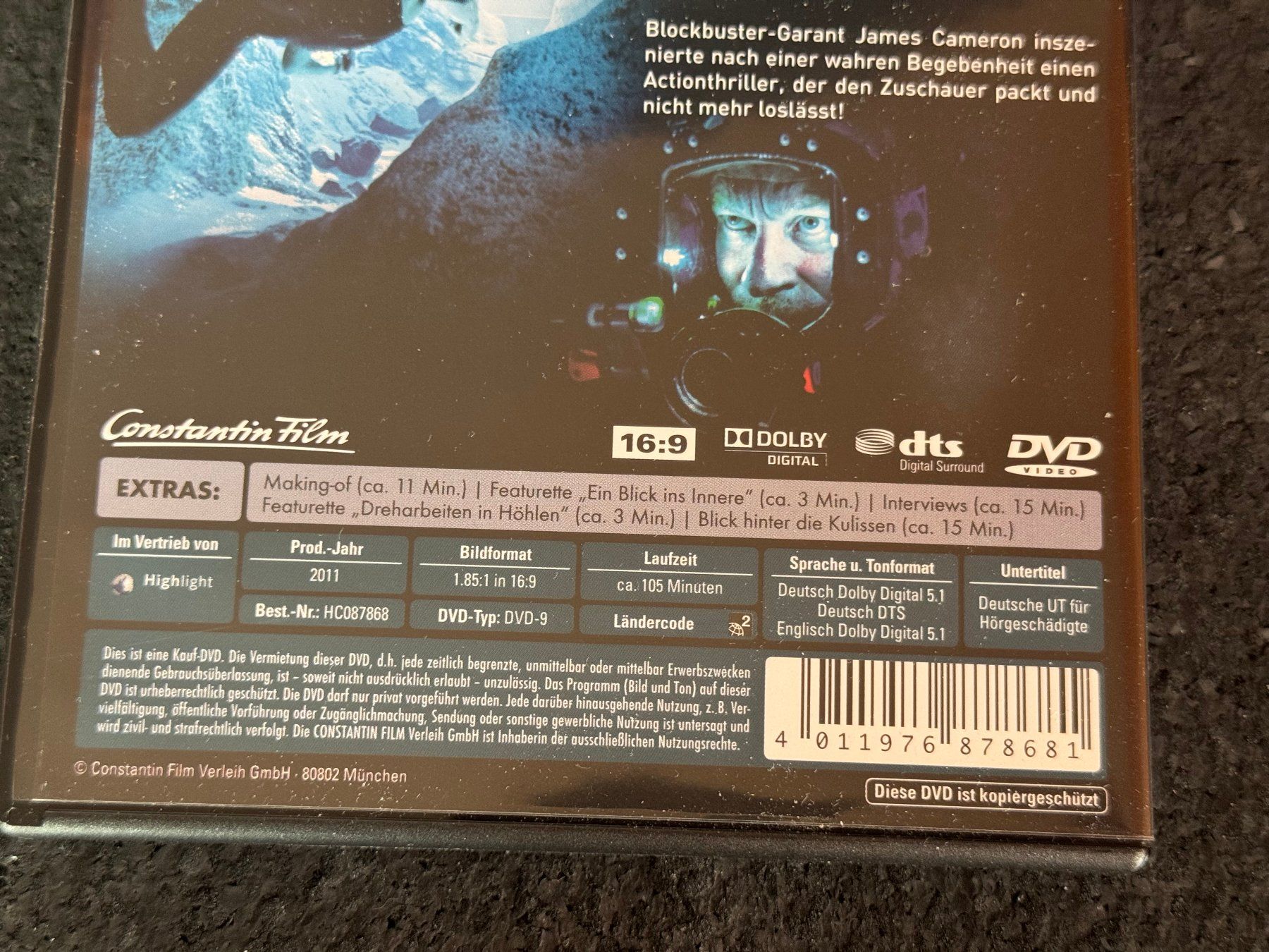 Tutti i DVDs: SANCTUM DVD DE/EN James Cameron – Usato da Fribourg venduto da tschjoly 3