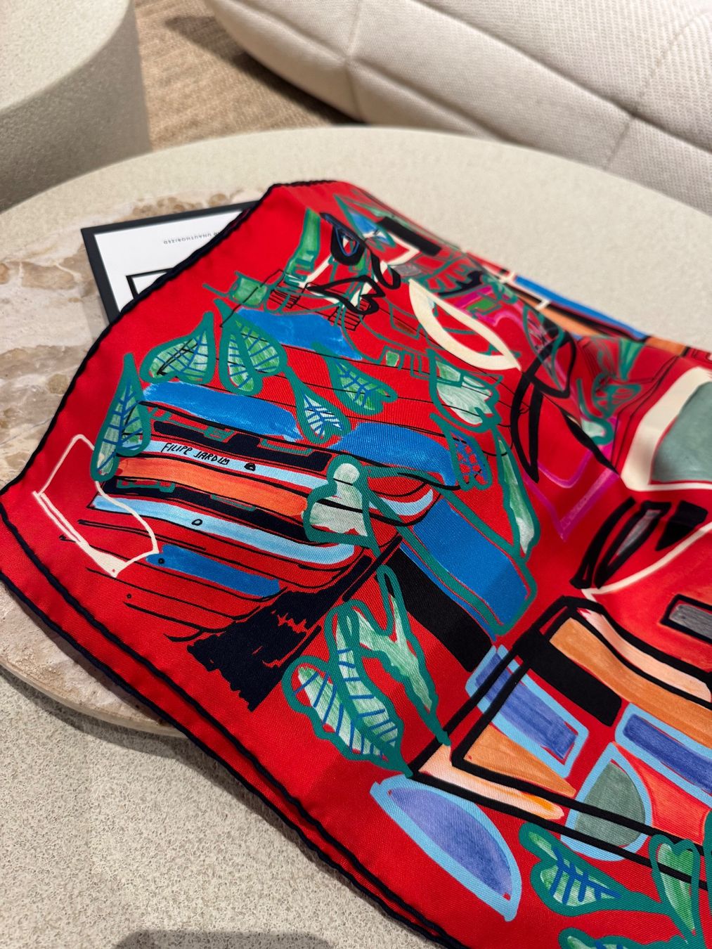 Hermès Foulard & Sciarpe: HERMES SEIDENTUCH 90 ROT – Nuovo (secondo la descrizione) da Schwyz venduto da bofb 5