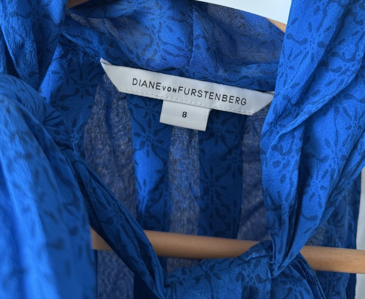 Diane von Furstenberg Camicette: Diane von Fürstenberg Bluse, 100% Seide – Usato da Gümligen venduto da hookedonsales 1