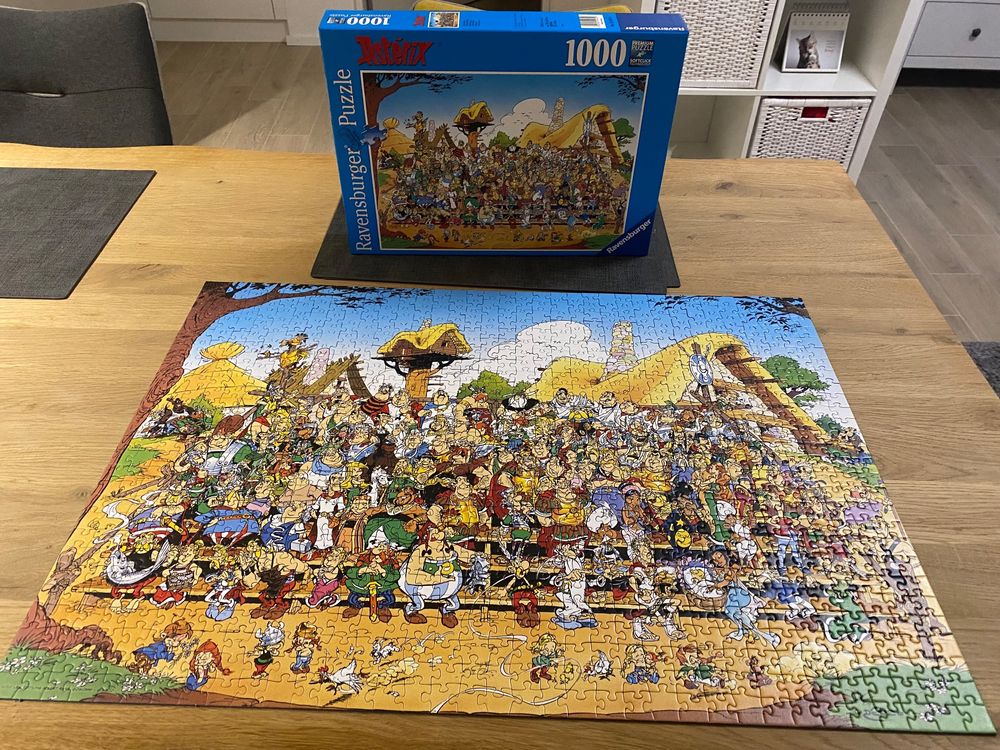 Puzzle Asterix Die Wildschweinjagd 1000 Teile