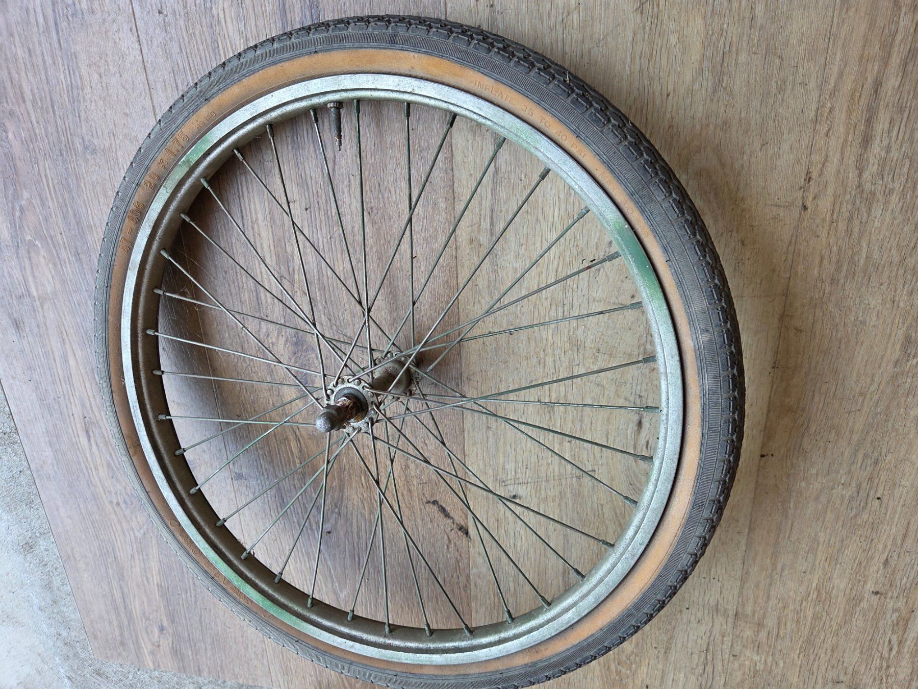 Mofas: Vorderrad Speichenrad Weinmann, ev. Velo oder Wagenrad – Gebraucht aus frümsen von Sailem