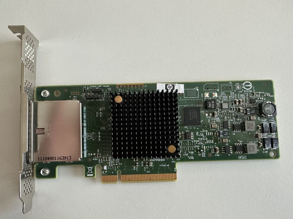 HPE H221 PCIe 3.0 SAS Host Bus Adapter, SP: 738191-001 (Gebraucht) in ...