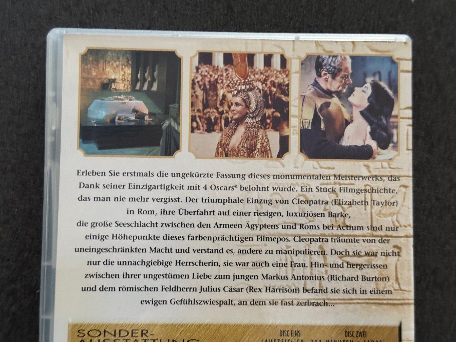 Tutti i DVDs: CLEOPATRA 2 DVD Eizabeth Taylor Richard Burton Rex Harisson – Usato da Fribourg venduto da tschjoly 2