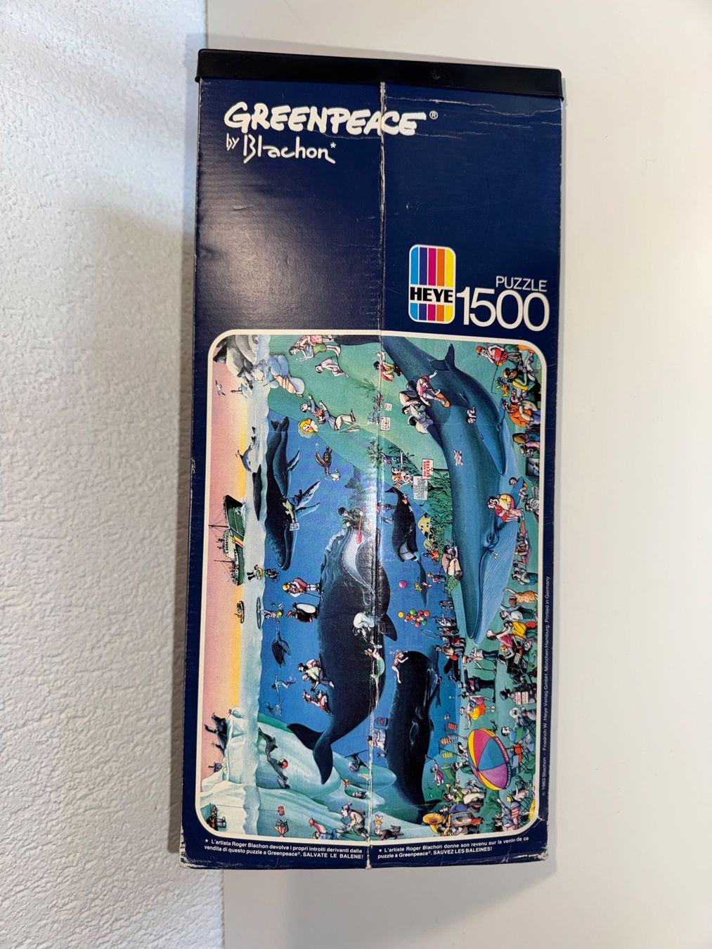 Heye Puzzle: Heye Puzzle GREENPEACE by Blachon 1500 Teile – Usato da Grosswangen venduto da Second_hand_paradise 1