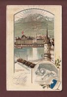 LUZERN und Pilatus - 1903 Präge