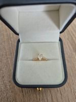 bague or et diamants taille 50 neuve
