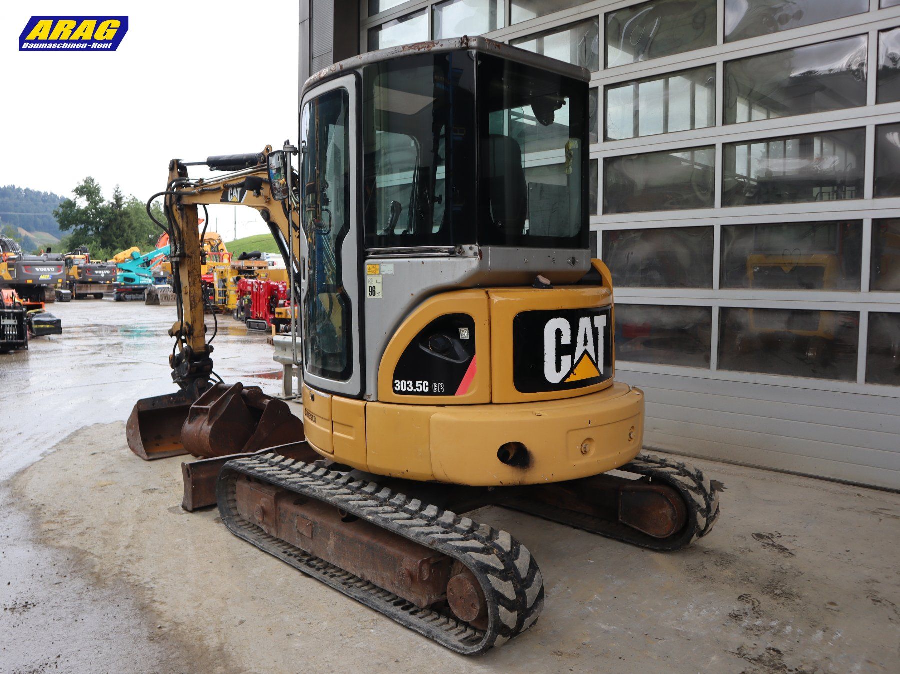 Caterpillar Escavatori: Cat 303.5C Raupenbagger – Usato da Hasle LU venduto da Arag08 4